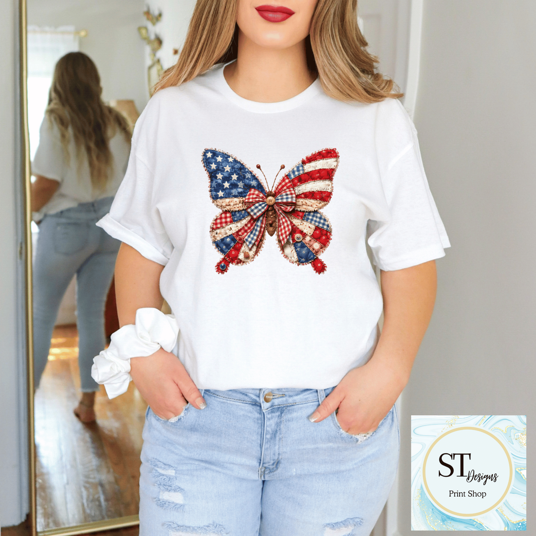 Patriotic Butterfly