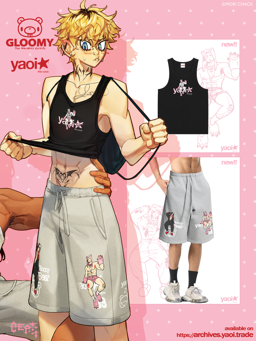 YAOI x GLOOMY BEAR Beefy Tank